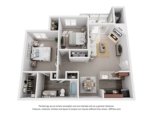 Floor plan The Fifth Ave