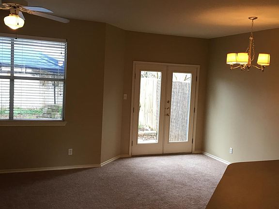 Living room overlooking backyard