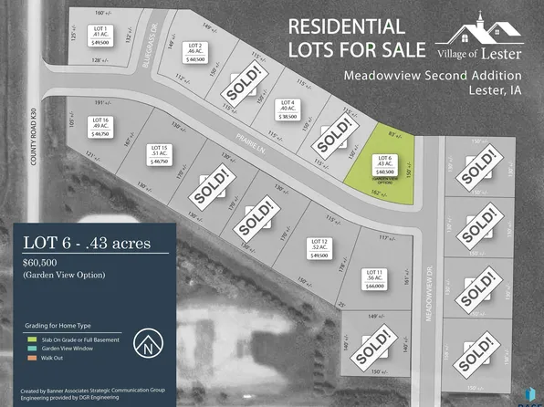 510 Prairie Ln, Lester, IA 51242