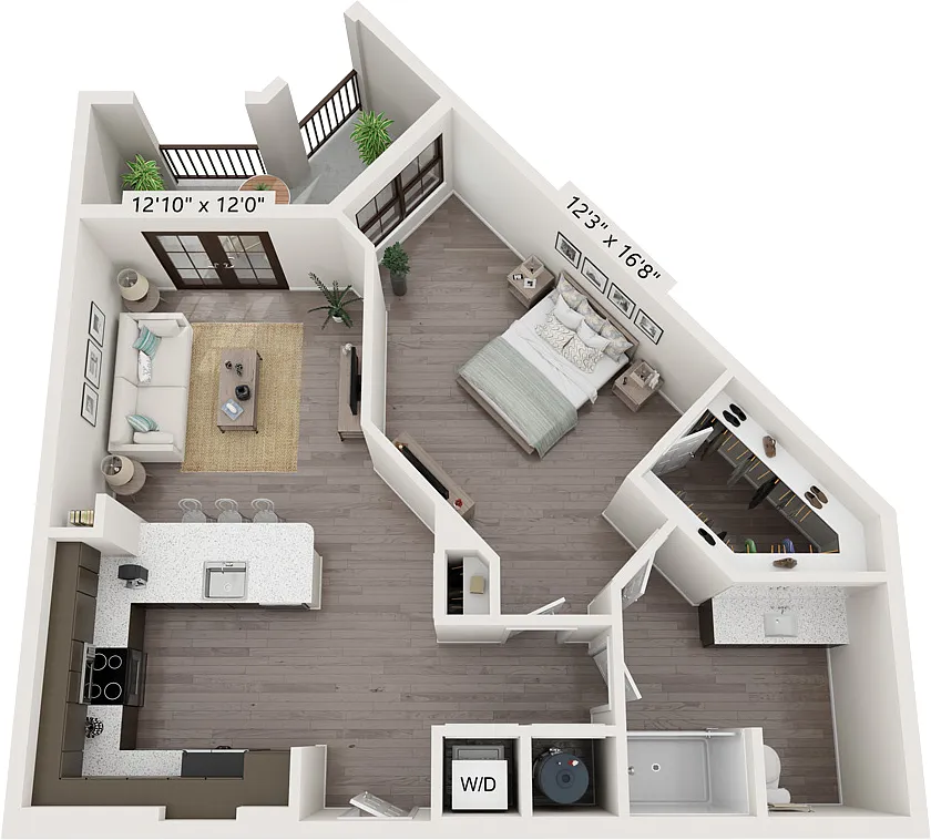 Floor plan A1C
