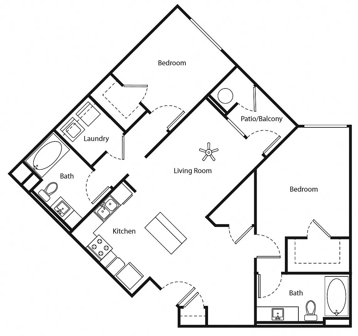 Floor plan B6
