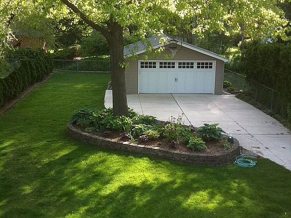 Backyard from balcony