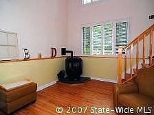 Living Room with Pellet Stove