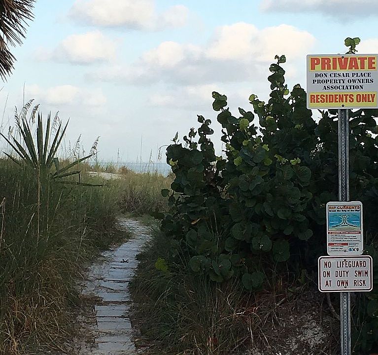 Private Beach Access