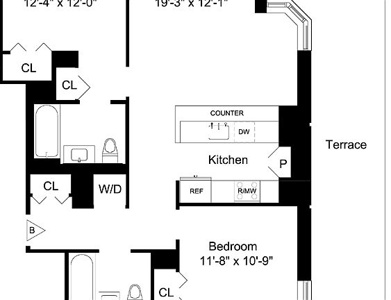 2nd image of 330 W 39th St APT 11B