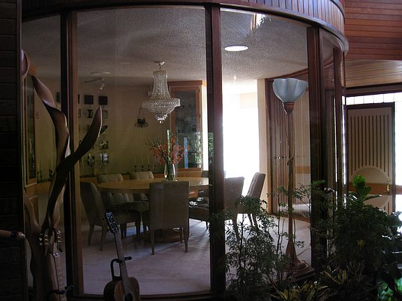 Foyer into Dining Room