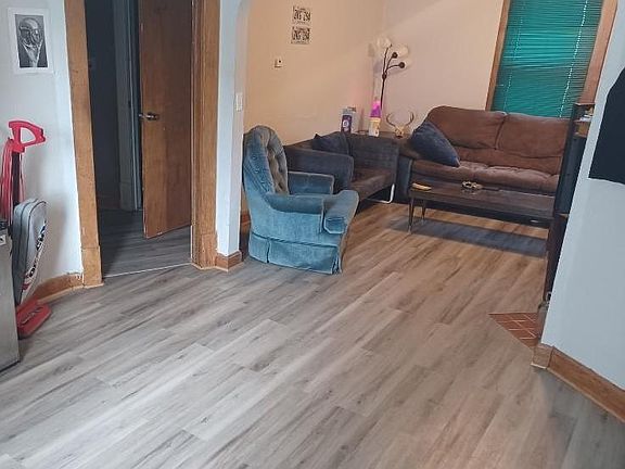 View of Living room from entry area