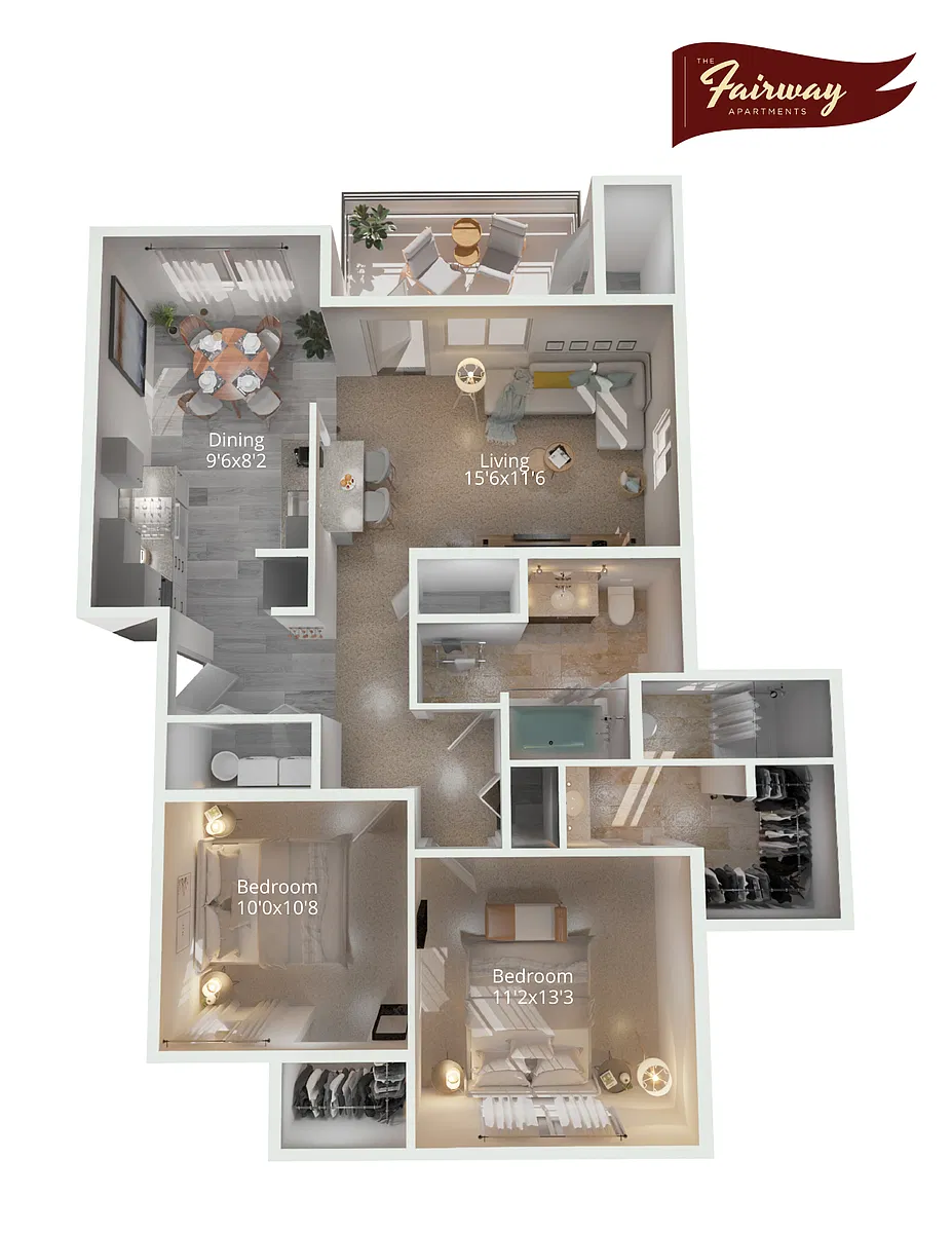 Floor plan Double Bogey (B)