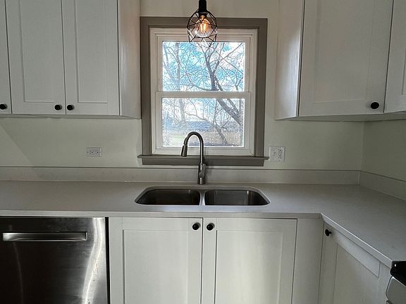 Kitchen was fully renovated in Fall 2024. This kitchen window overlooks the backyard. Lots of afternoon sunshine!