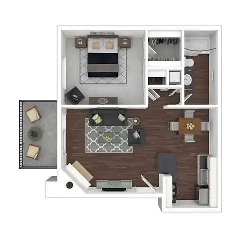 Floor plan A2C