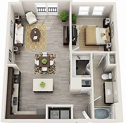 Floor plan A5 - Crawford