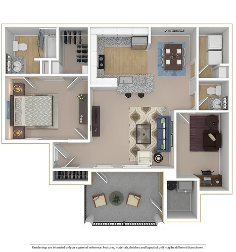 Floor plan Randolph - A7B