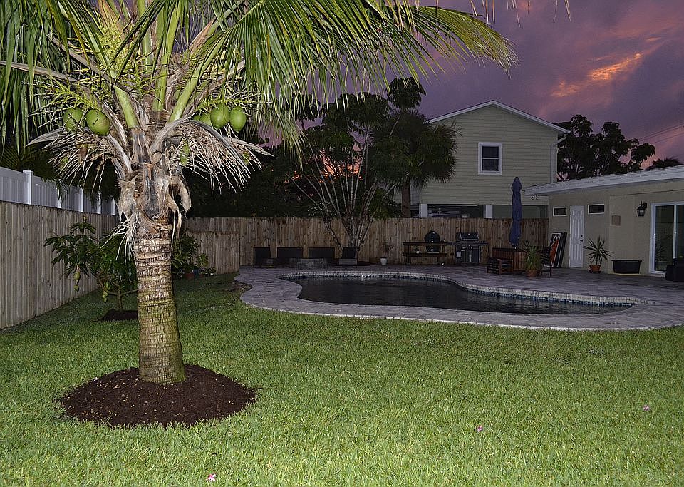 Sunset from your backyard