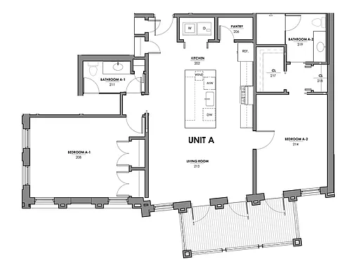 Floor plan A