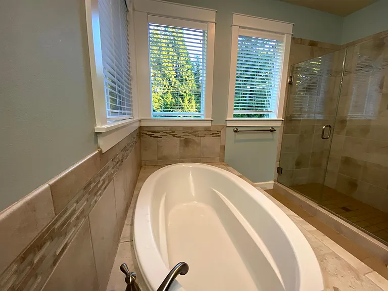 Master bath tub