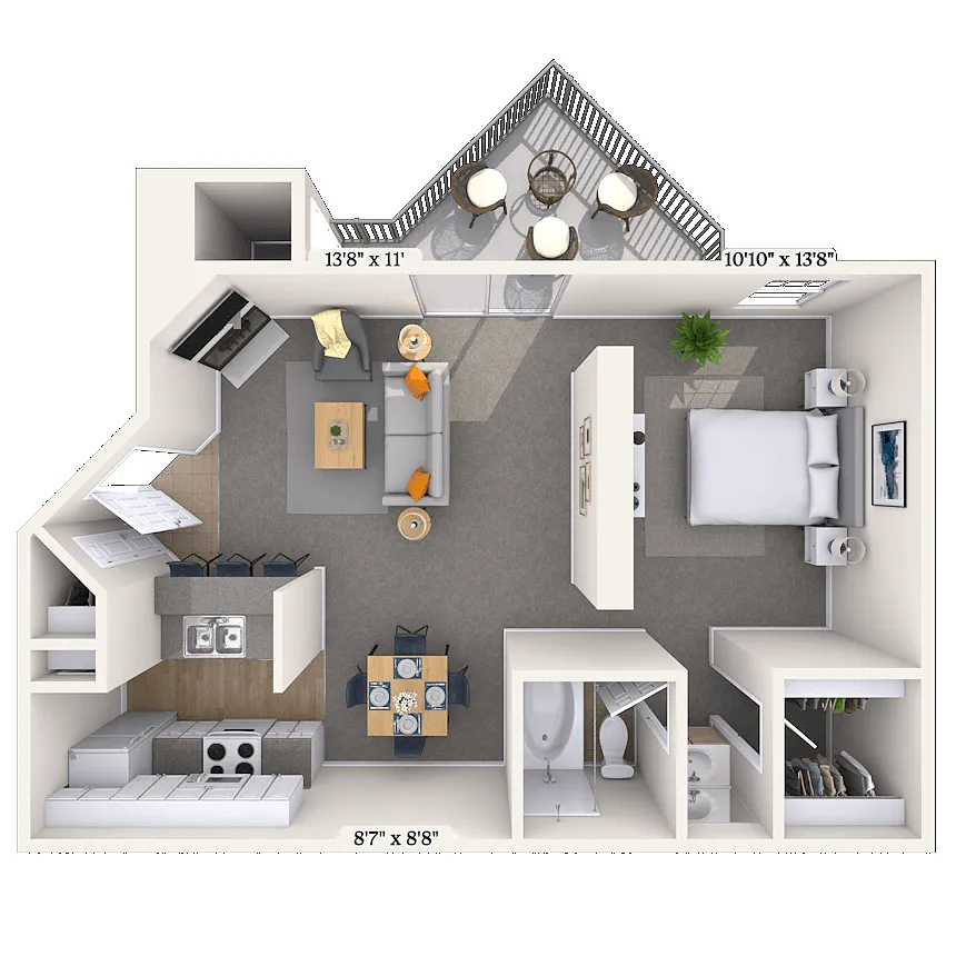 Floor plan 01B Floor Plan