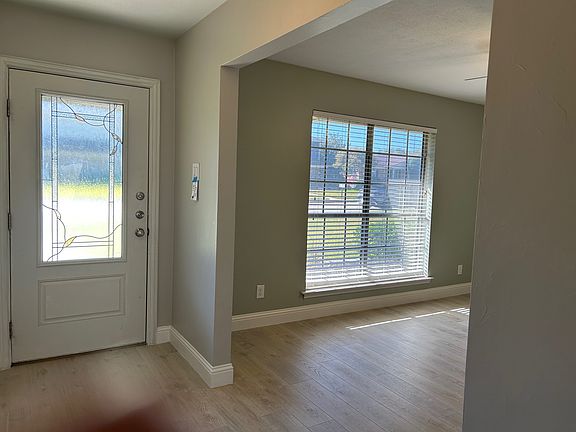 Front entry into formal dining room