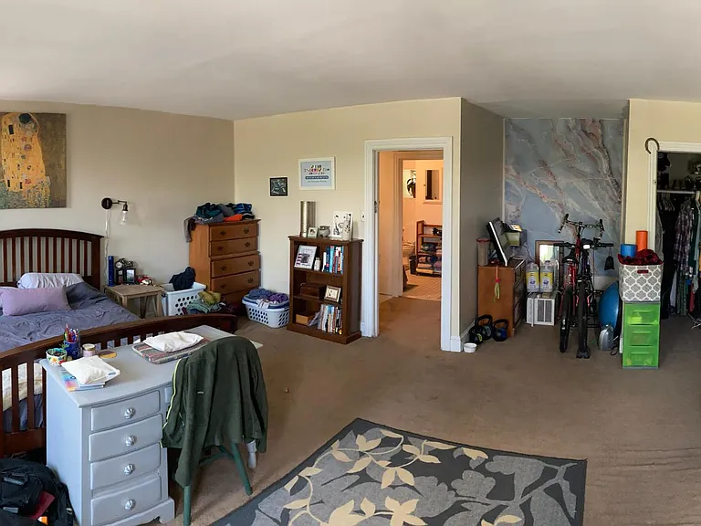 Bedroom wide angle