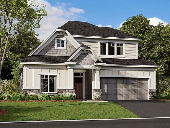 Aspen Elevation A - Stone