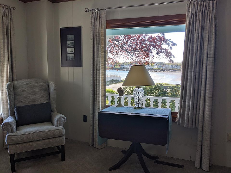 Living room and beach view