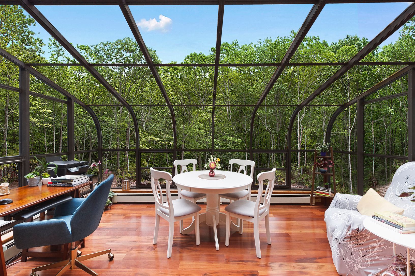  Brand New Sunroom Due By End Of August ( Virtually Staged Photo)