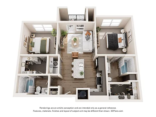 Floor plan B1