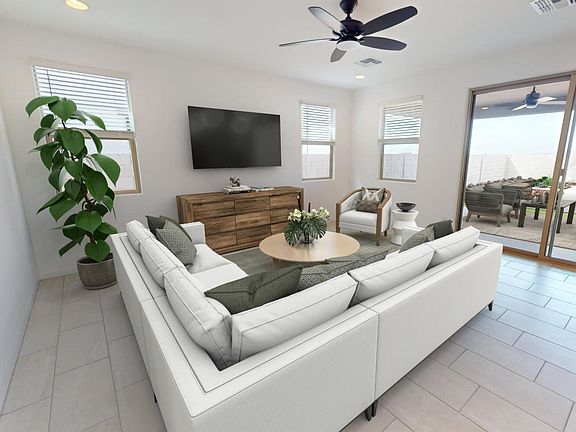 Great Room at Agave plan in Blossom Rock