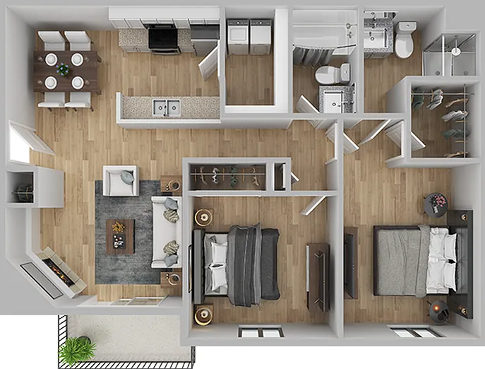 BearRunVillage-2BR-2Bath-955sqft BearRunVillage-2BR-2Bath-955sqft