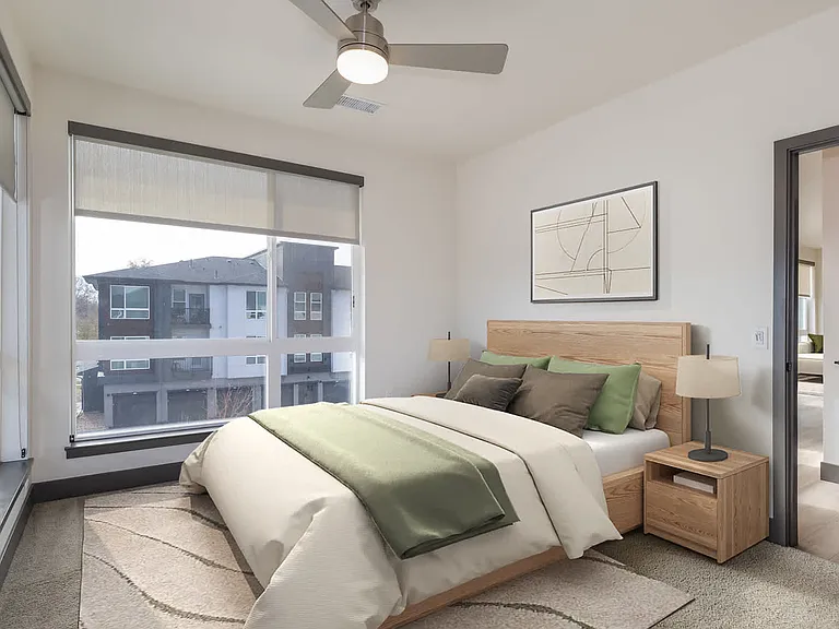 Carpeted Bedroom