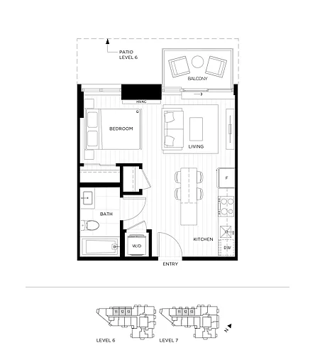 Floor plan T2-0611