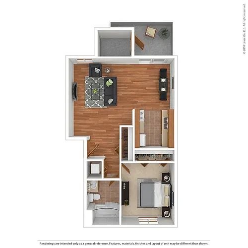 Floor plan The Saxon
