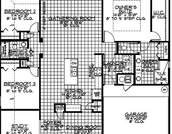 Weatherby floorplan
