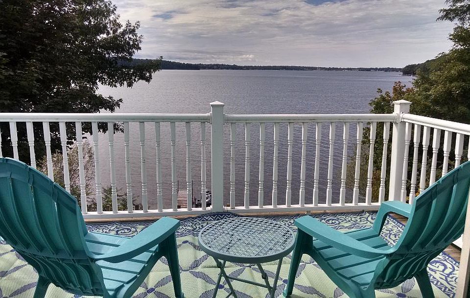 Balcony off the master bedroom