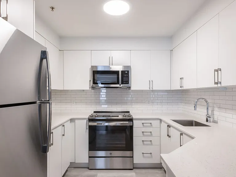 Kitchen with Stainless Steel Appliances