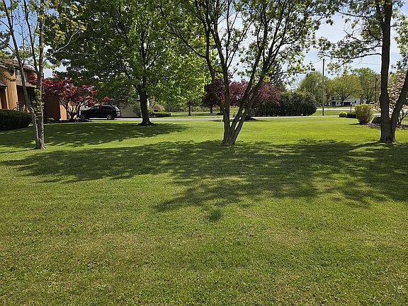center of lot facing South