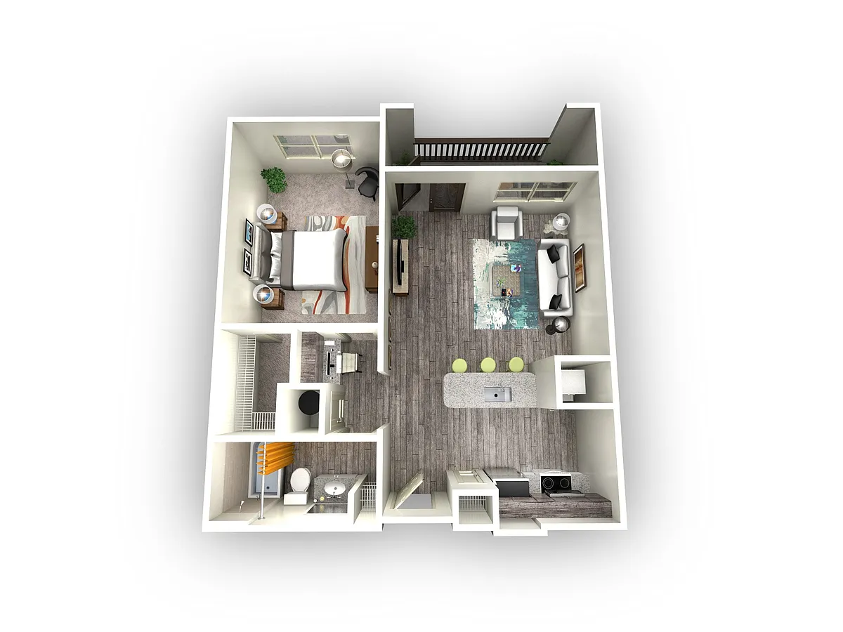 Floor plan Aurora 1.3