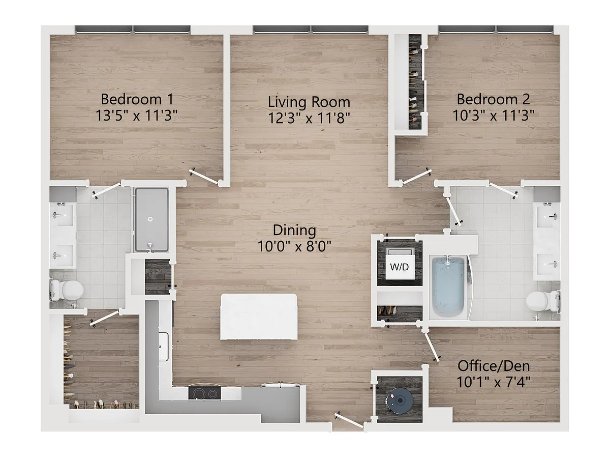 Floor plan B6