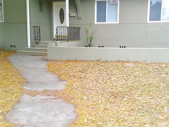 Front walkway 
