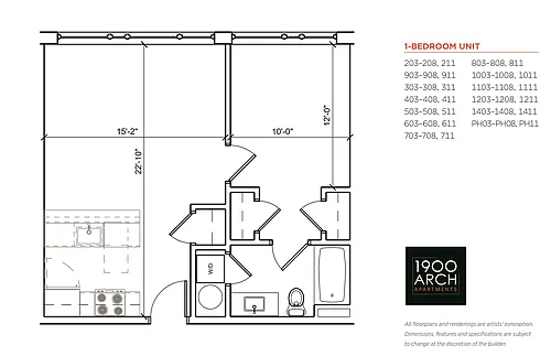 Floor plan 311