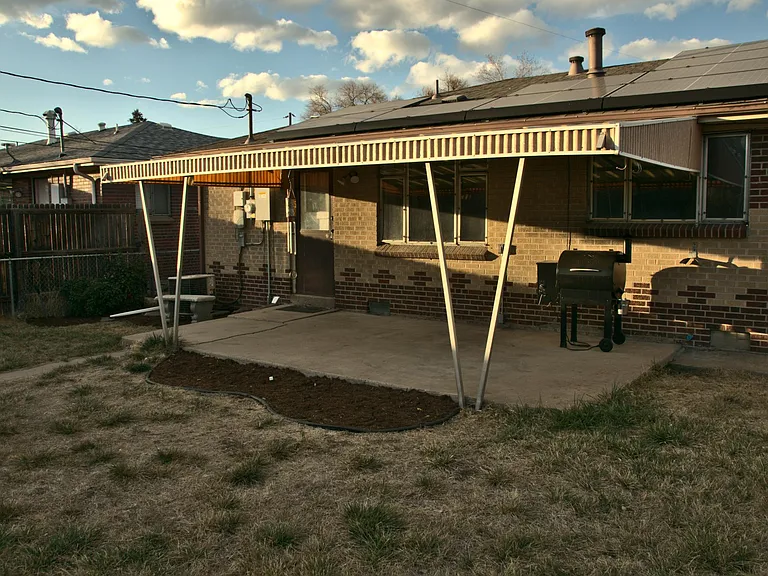 Back patio