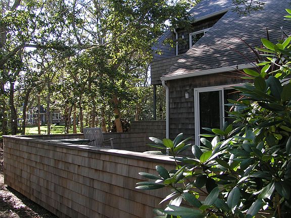 large deck off living room