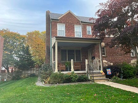 Front of house and side yard