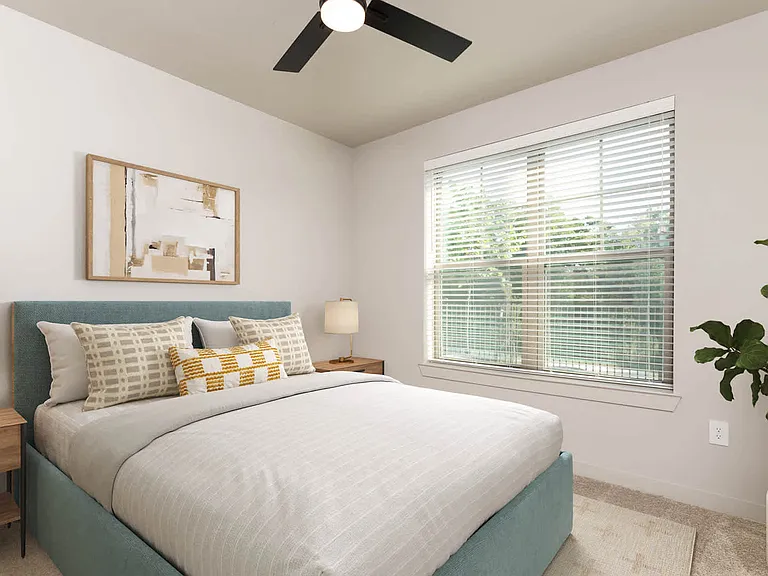 Carpeted Bedroom