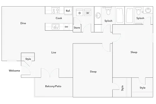 Floor plan Carlisle