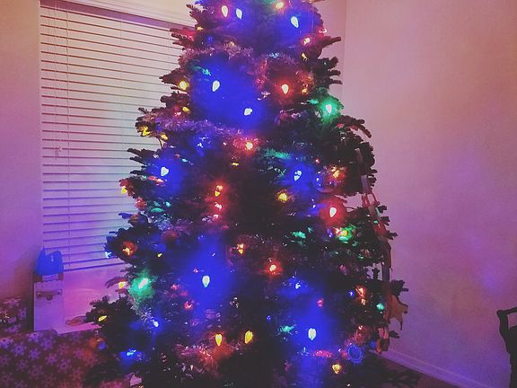 Front room 8ft. tree 