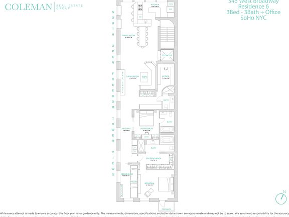 2nd image of 345 W Broadway #6