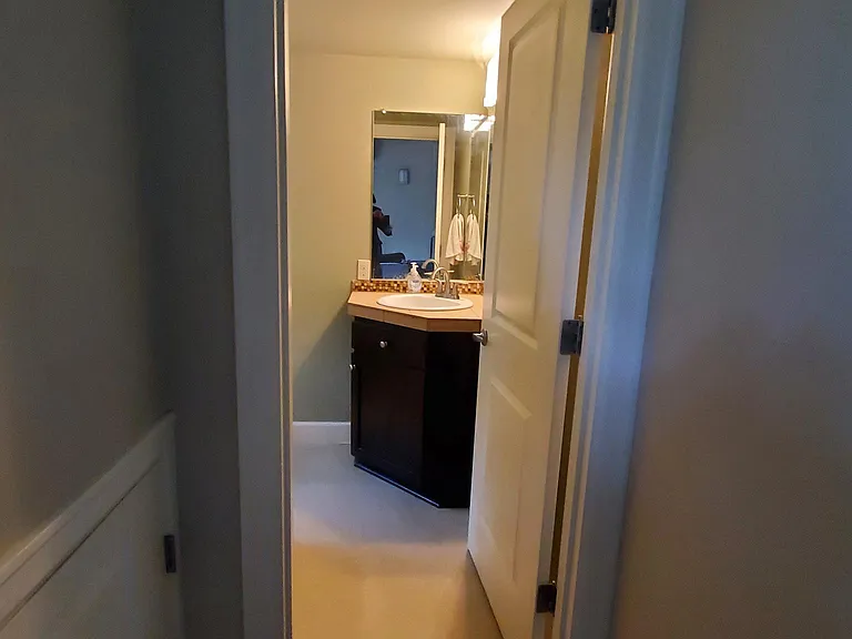 half bath first floor