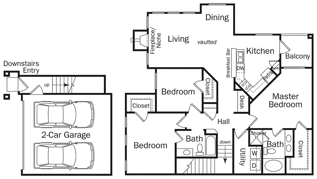 Floor plan 3U2-TOULOUSE