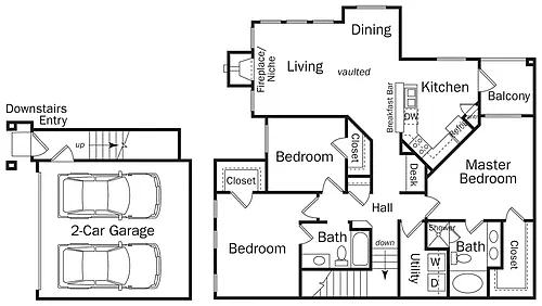 Floor plan 3U2-TOULOUSE