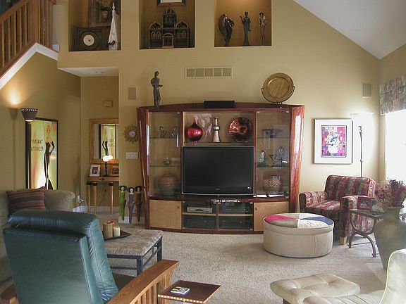 Two story great room